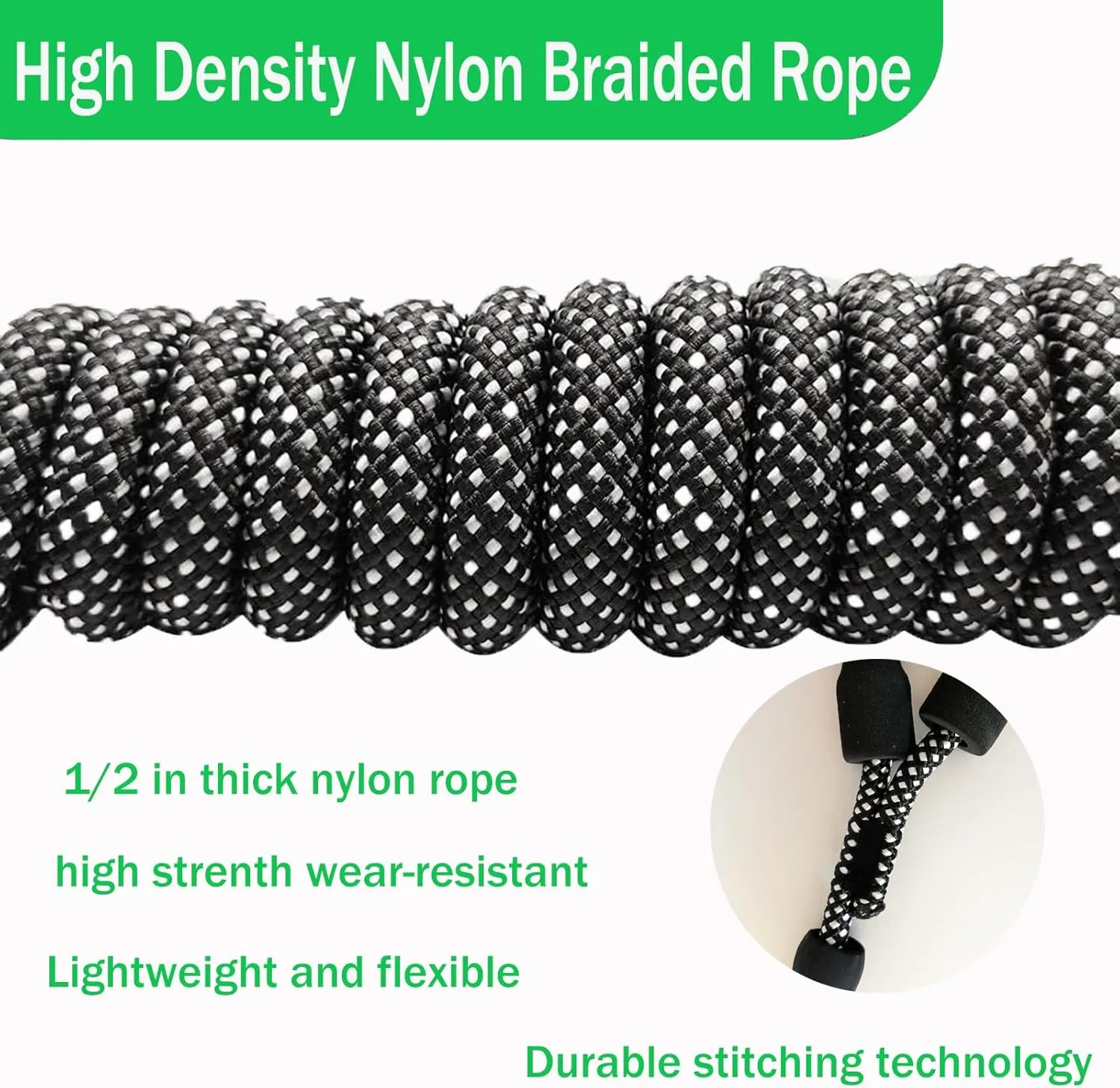 30FT Long Leash for Dogs,Heavy Duty Reflective Long Dog Leash with Swivel Hook and Comfortable Padded Handle for Large Medium Small Pets