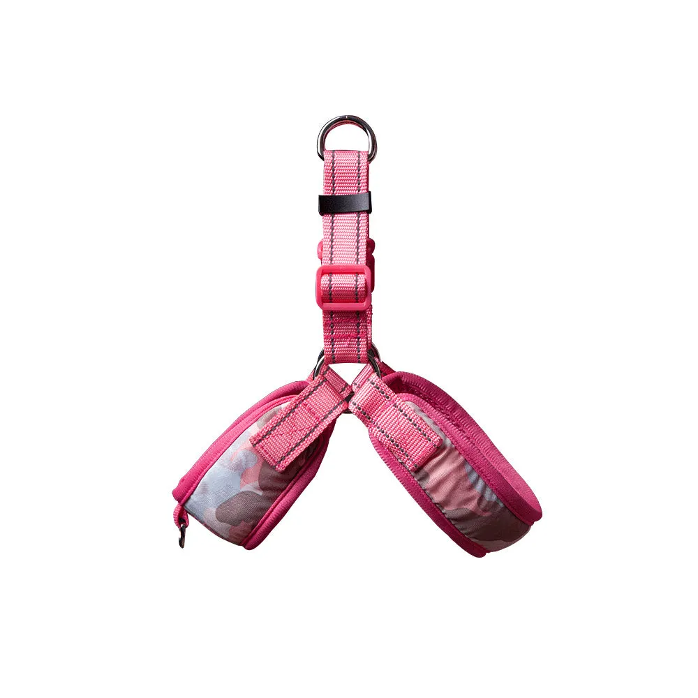 Adjustable Dog Harness Pet Cat Vest Soft Mesh Lining Strong Nylon Reflective