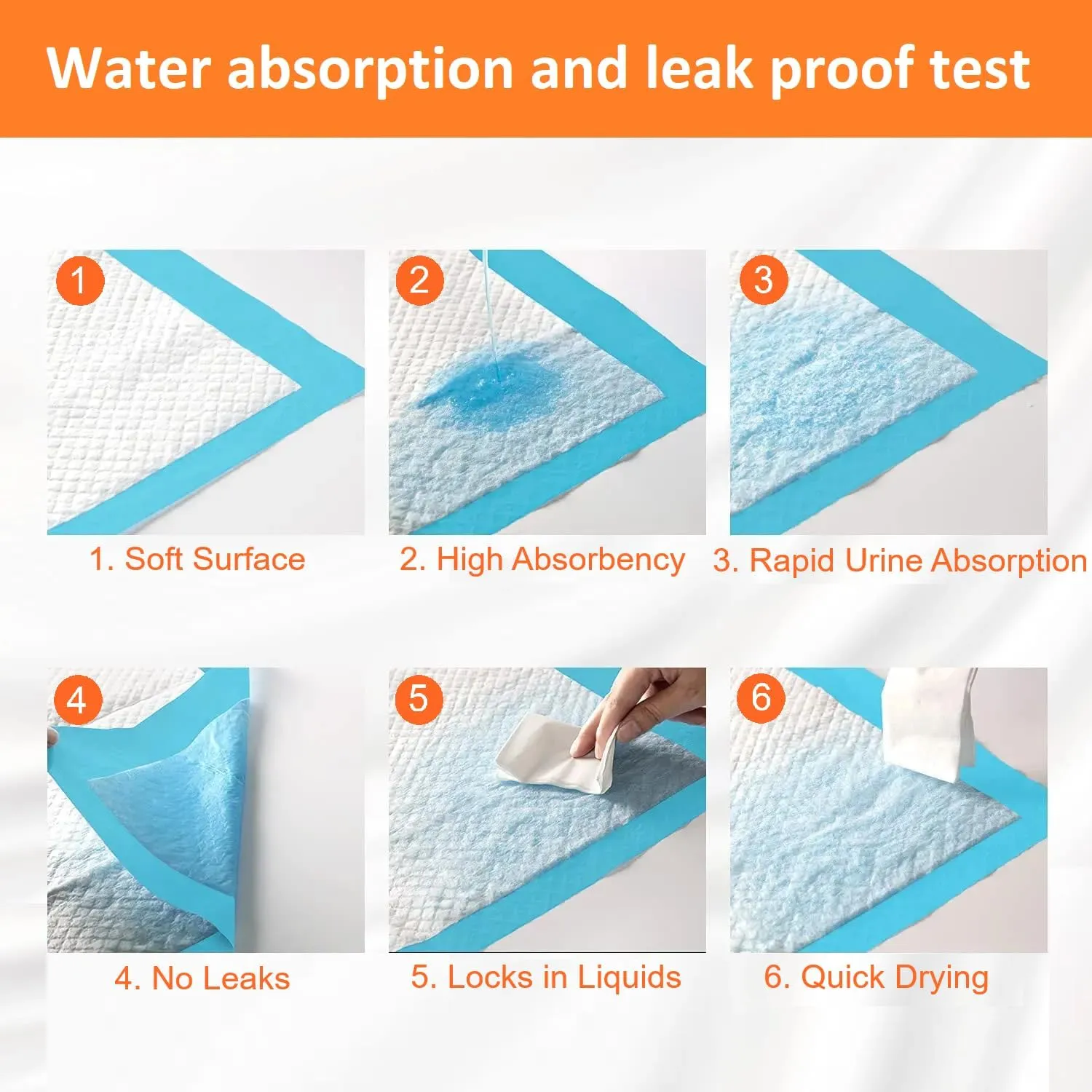 Aurora Pet Ultra-Absorbent Puppy Pee Pads  XL 24x35 Inch, Leak-Proof & Quick-Dry Potty Training Pads (20-Pack), Extra-Large Protection for Puppies & Dogs  Blue & White
