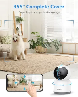 Baby Pet Monitor 2MP IP Smart Home Camera