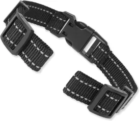 Bark Collar Replacement Strap Dog Training Collar Replacement Strap for Bark Receiver, Reflective GPS Collar Replacement Strap Adjustable for Small Medium Large Dogs