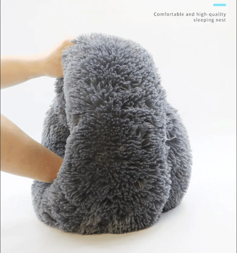 Calming Pet Bed Deep Size L Washable
