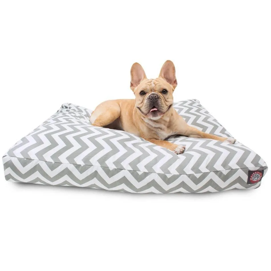 Chevron Rectangle Dog Bed