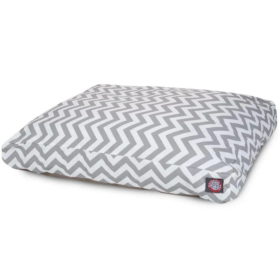Chevron Rectangle Dog Bed
