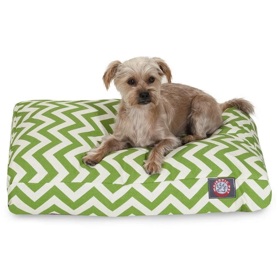 Chevron Rectangle Dog Bed