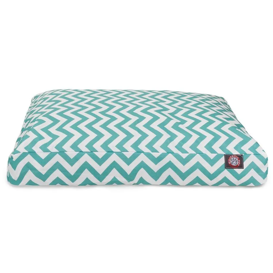Chevron Rectangle Dog Bed