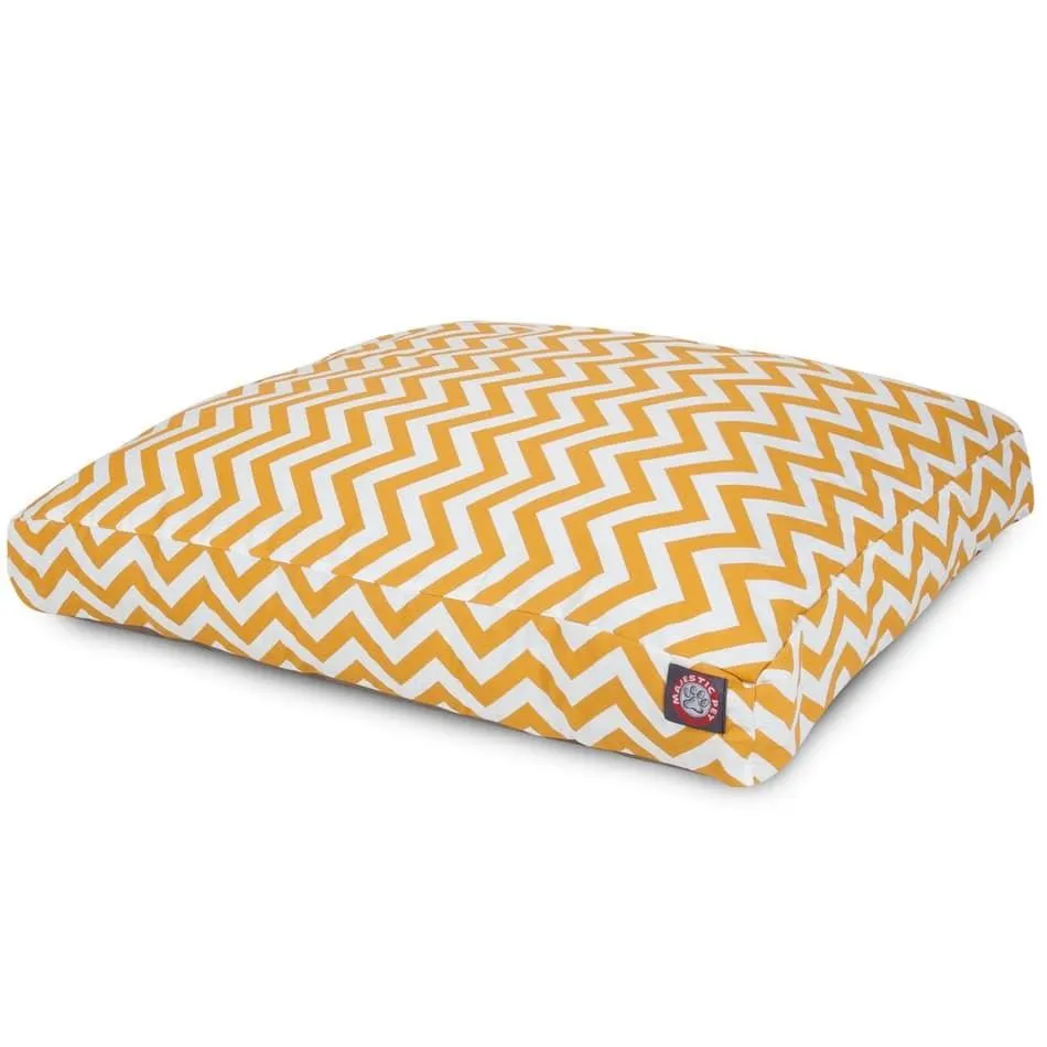 Chevron Rectangle Dog Bed