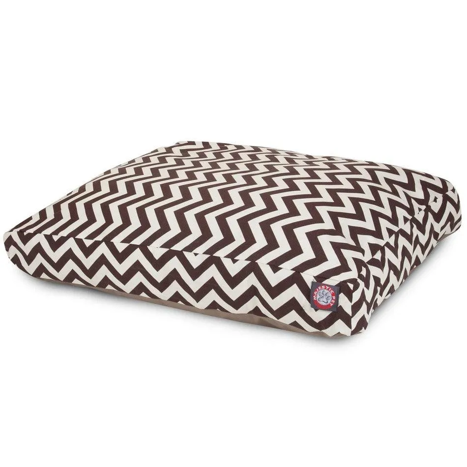 Chevron Rectangle Dog Bed