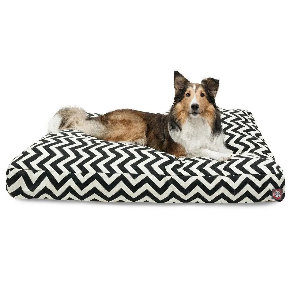 Chevron Rectangle Dog Bed