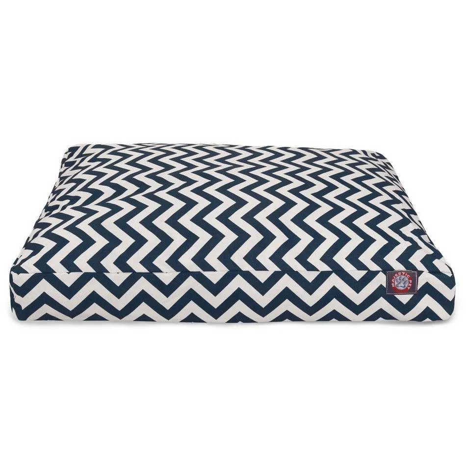 Chevron Rectangle Dog Bed