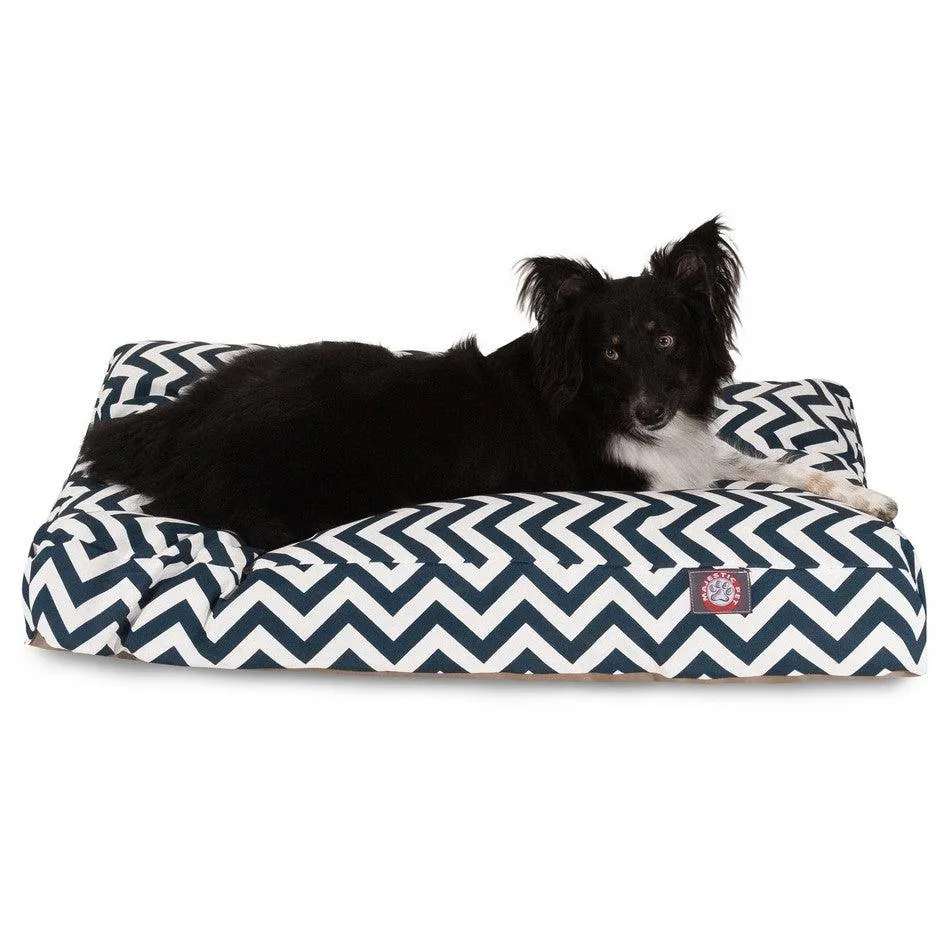 Chevron Rectangle Dog Bed