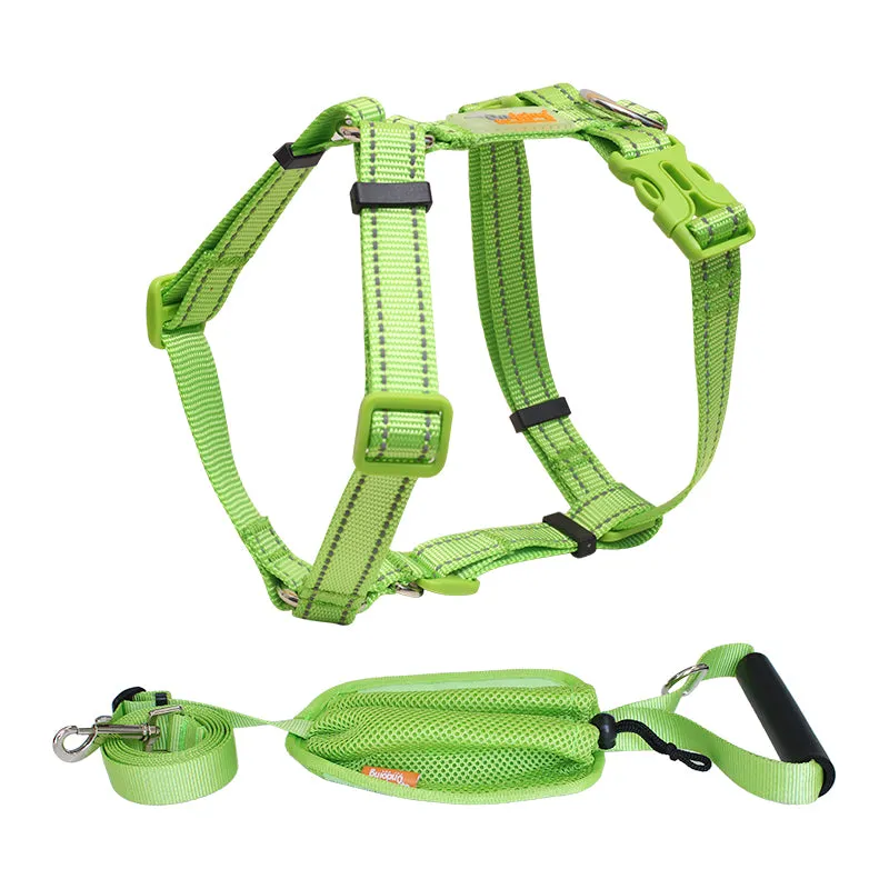 Dog Harness Adjustable Durable Strong Reflective Nylon Harness