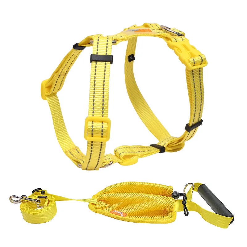 Dog Harness Adjustable Durable Strong Reflective Nylon Harness
