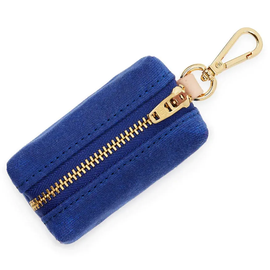 Dog Poop Bag dispenser: Ocean Waxed Canvas
