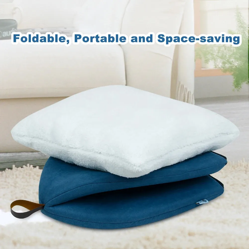 Foldable Cat Dog Bed House with Mat