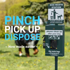 Green Mini Pet Waste Station YAN-Y5CK65425-GG