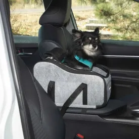 K&H Pet Products Portable Pet Console Booster Dog Car Seat Gray 10″ x 15″ x 9.5″