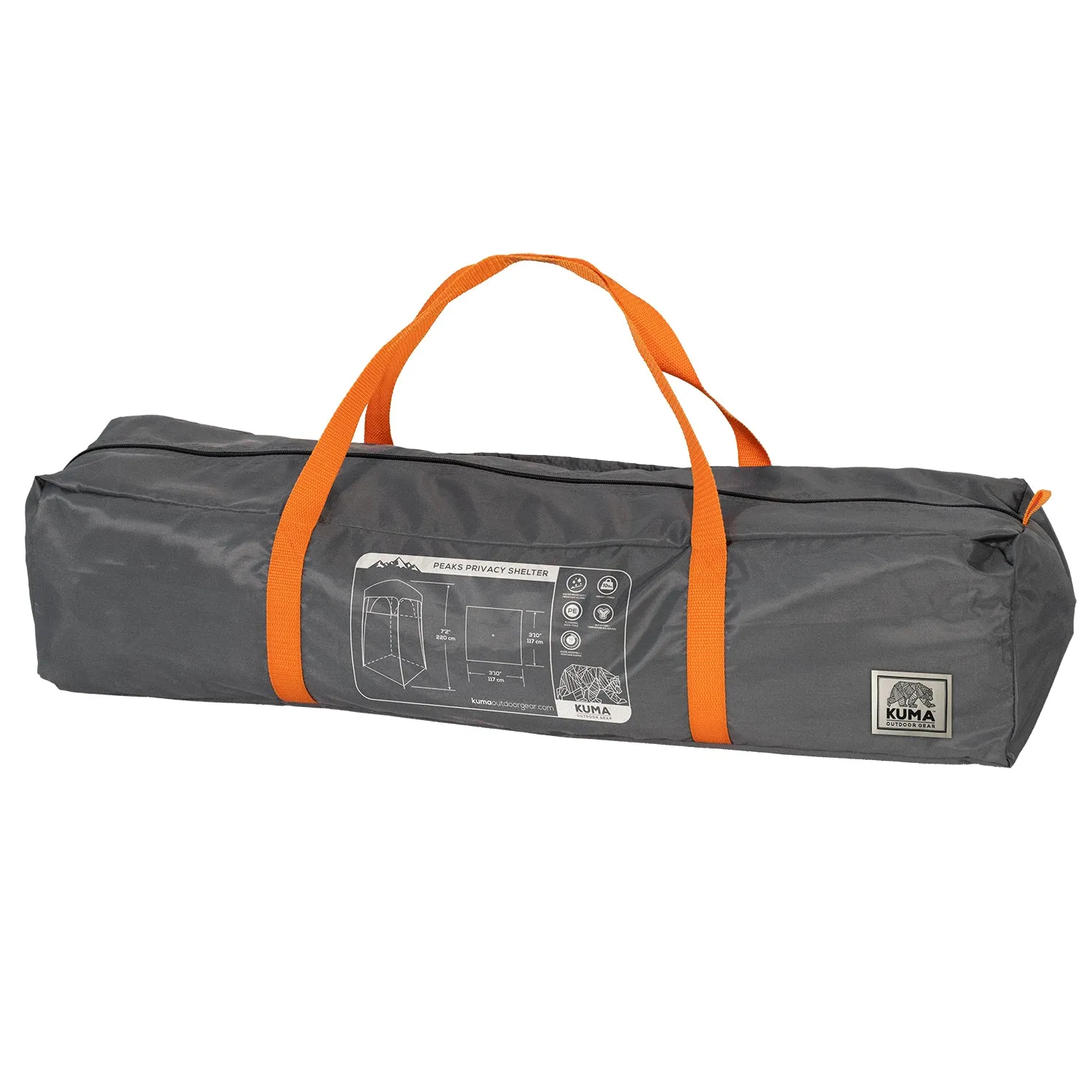 Kuma Peaks Privacy Shelter – Portable Shower, Toilet & Changing Room Tent