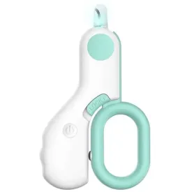 LED Light Cat & Dog Nail Clipper Cutter – Professional Pet Claw Trimmer with Safety Lock, Puppy & Kitten Animal Care Grooming Tool Kit