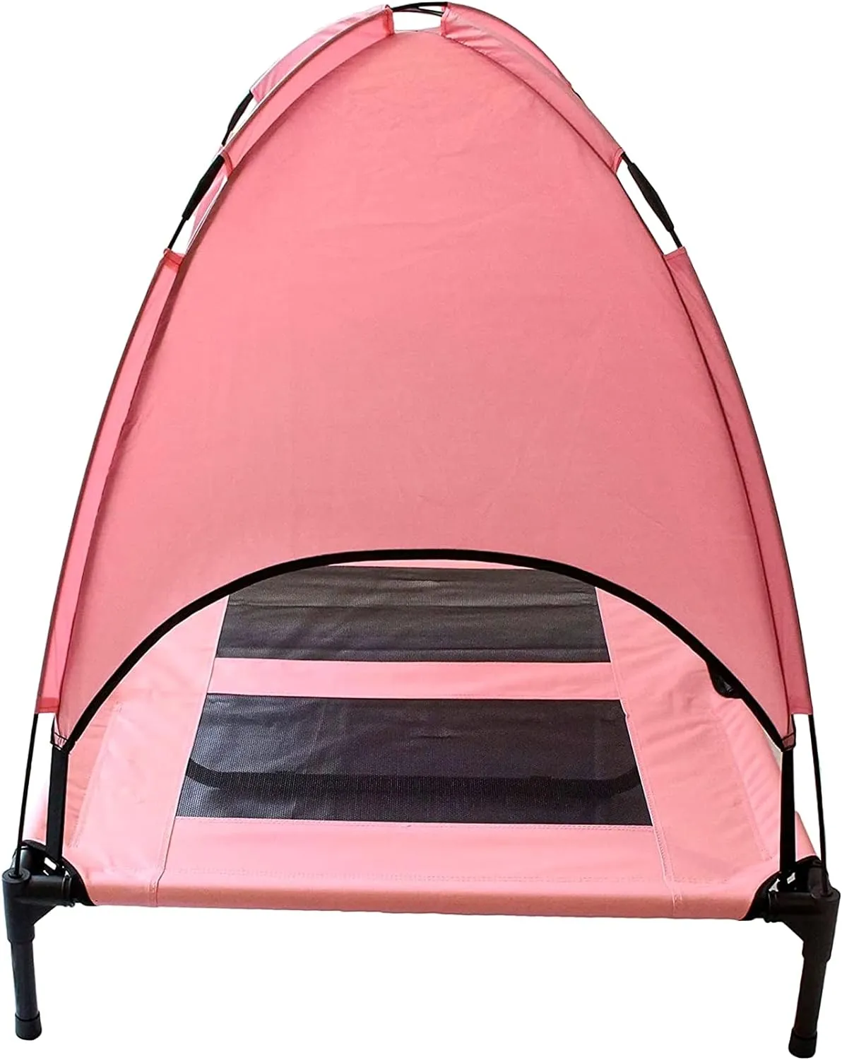 Midlee Pink Dog Cot Canopy