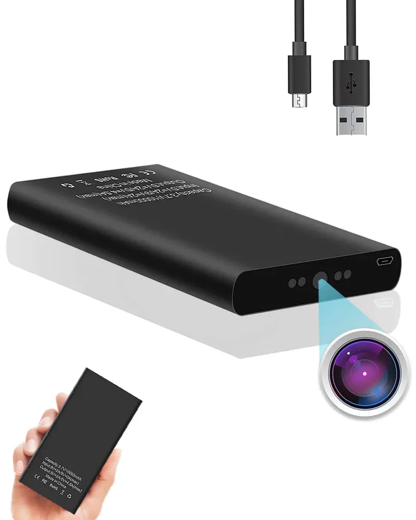 Mini Spy Hidden Camera Clothes Hook, Car Key, Smoke Detector, Power Bank, USB Charger Wireless Surveillance Camera