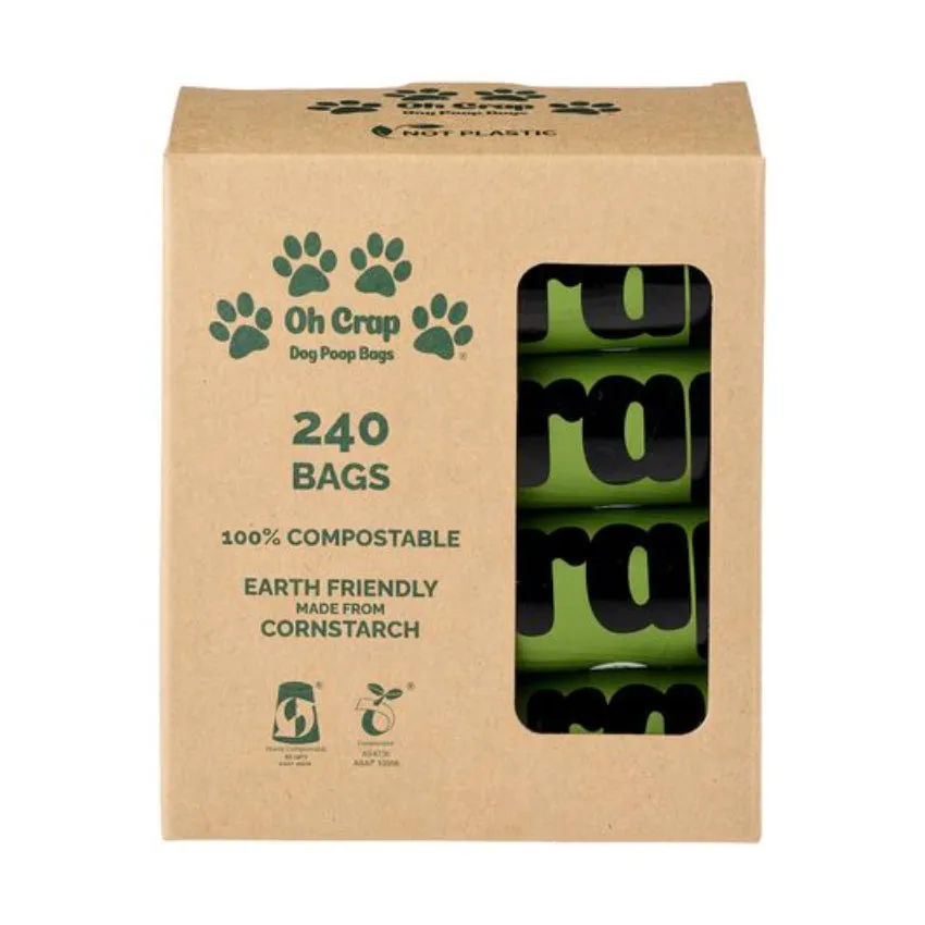Oh Crap Compostable Dog Poop Bags