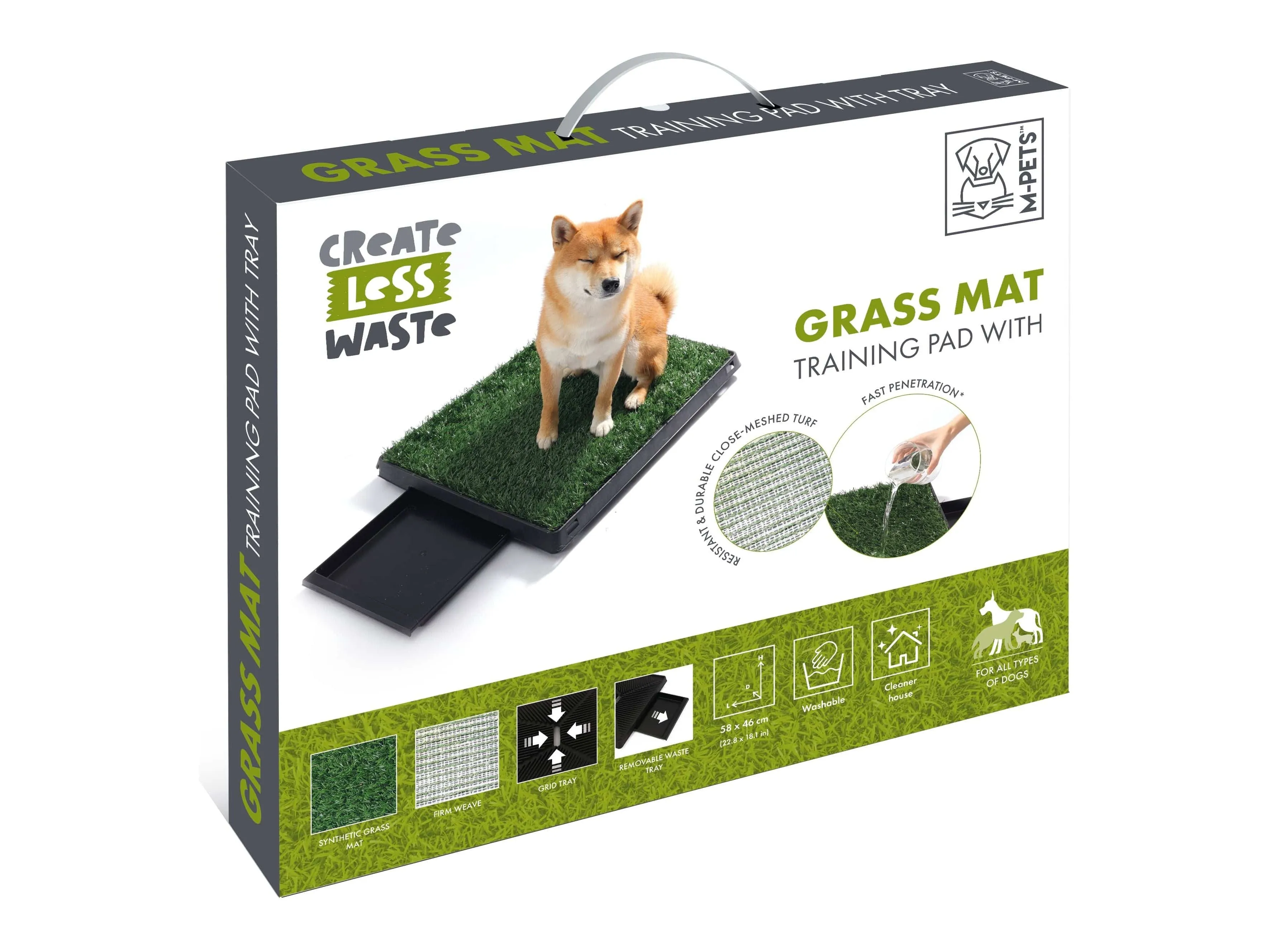 Pad Dog Grass with tray