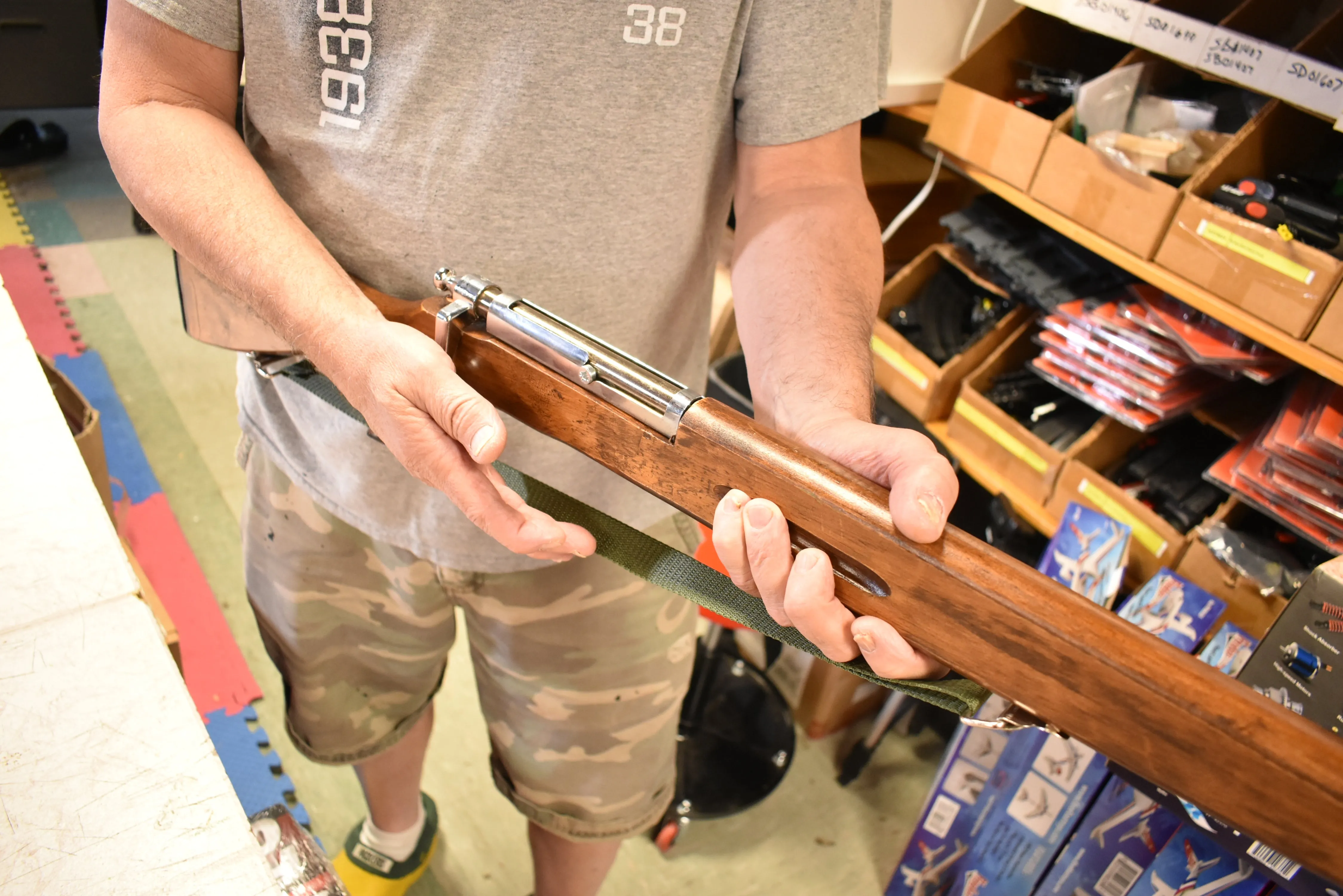 Parris FULL SIZE TRAINERIFLE | M-30b Trainer Rifle | 1903 Springfield Rifle | Parris Toys