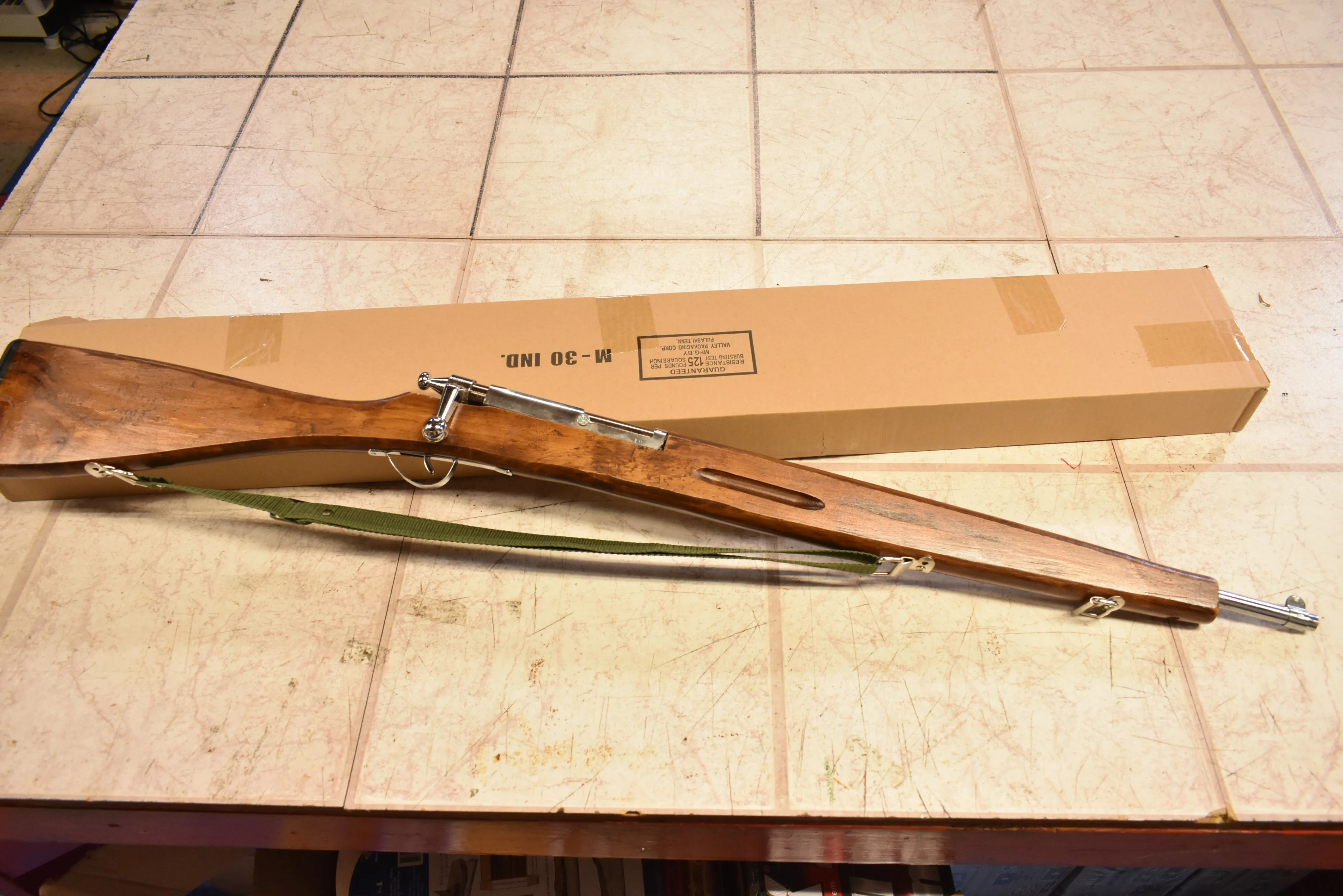Parris FULL SIZE TRAINERIFLE | M-30b Trainer Rifle | 1903 Springfield Rifle | Parris Toys