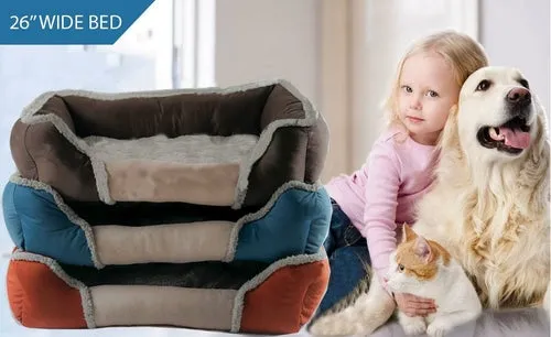 PawsParadise™ | Soft Touch All Seasons 26'' Bed