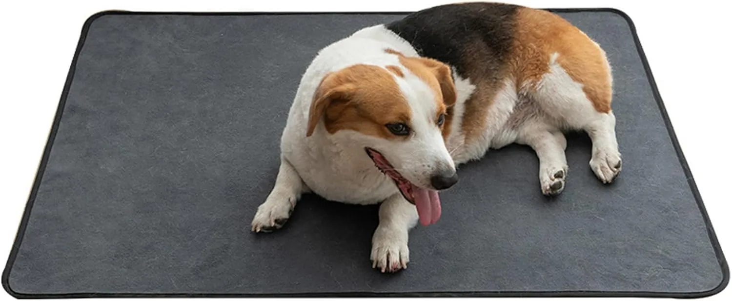 Pee Pads for Dogs, 30x42 Inch Ultra Absorbent Non-Slip Fleece Washable Pee Pads Reusable Pet Training Mat for Dogs/Cats/Guinea Pigs/Rabbits