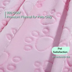 Pink Blanket for Dog Accessories Girl, Pink Stuff for Small Puppy Kitten Indoor Cats, Washable Soft Dog Blanket Supplies