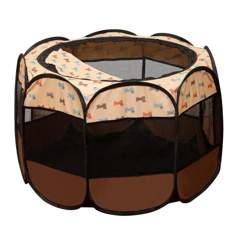 Portable Foldable Pet Kennel Tent