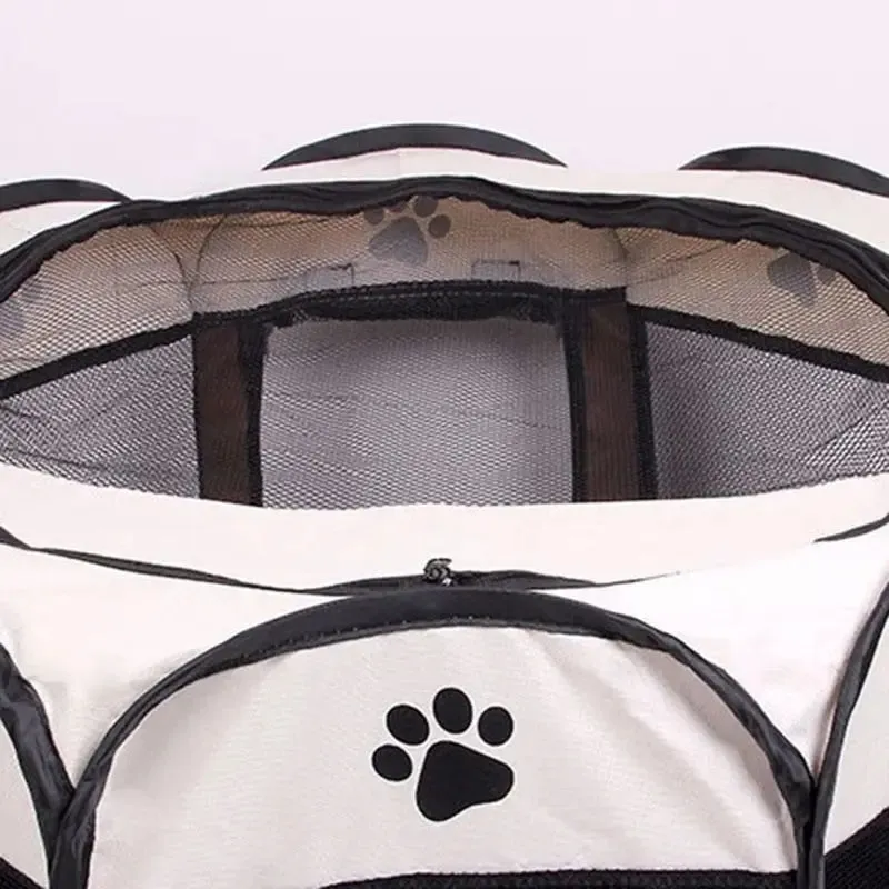 Portable Foldable Pet Tent Kennel Fence
