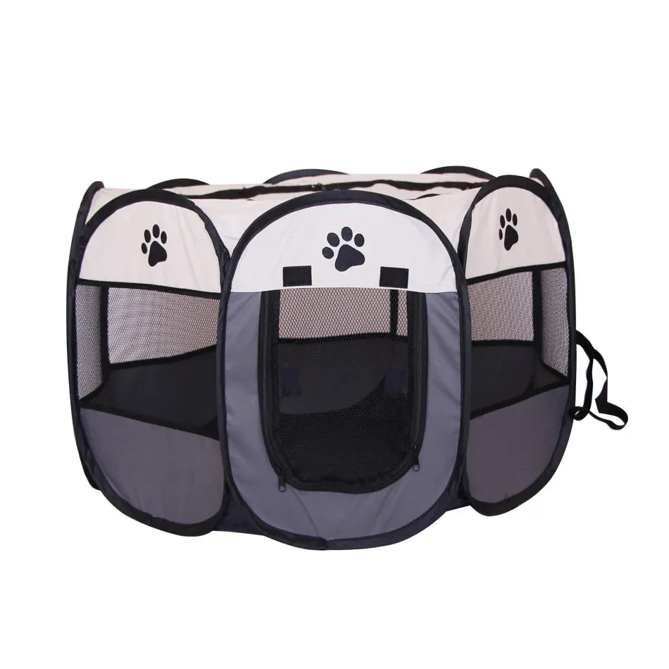 Portable Folding Pet Dog Playpen Tent Grate Dog House High Quality Durable Playpen For Cats, Dogs or other Pets