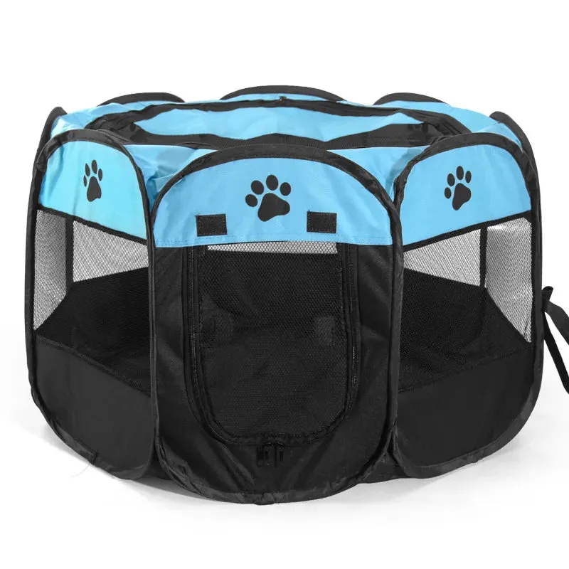 Portable Folding Pet Dog Playpen Tent Grate Dog House High Quality Durable Playpen For Cats, Dogs or other Pets