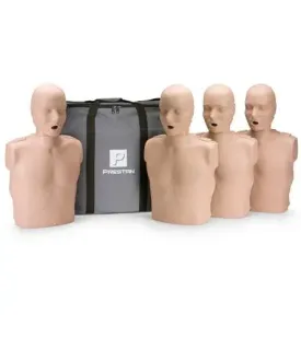 Prestan Adult CPR/AED Training Manikins 4-Pack (WithCPR Monitor)