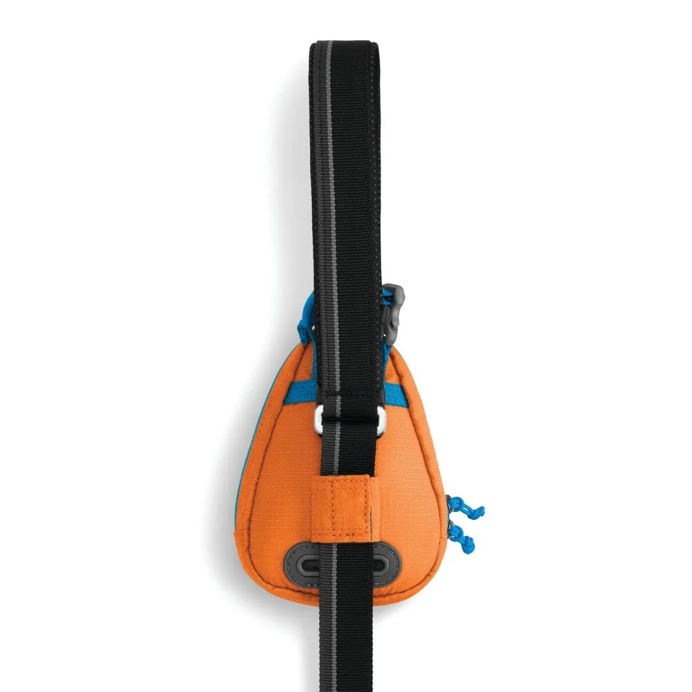 Ruffwear Stash Bag Multi-Function Dog Poop Bag Dispenser (Orange Poppy)