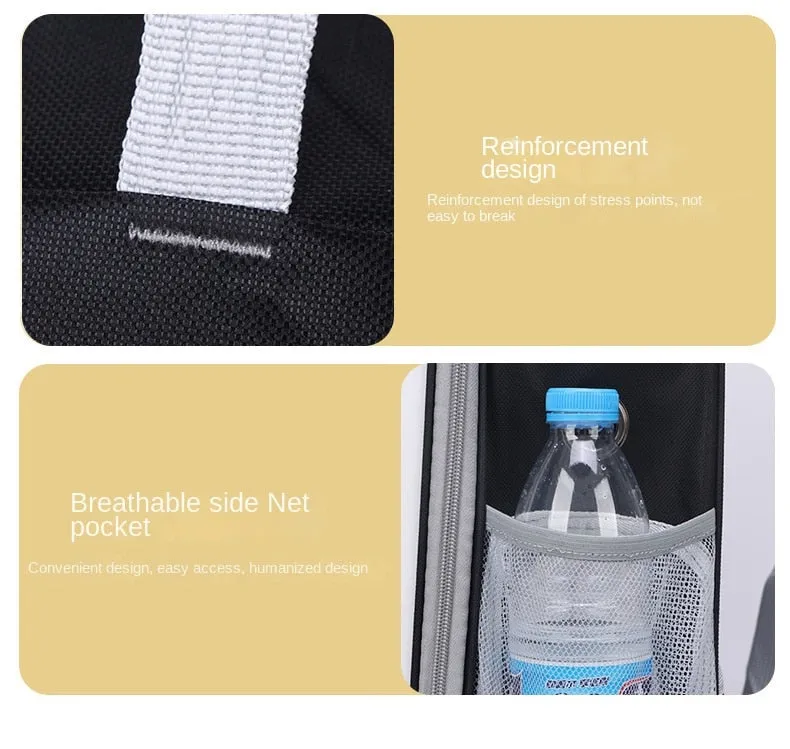 Stylish Breathable Portable Pet Carrier Backpack