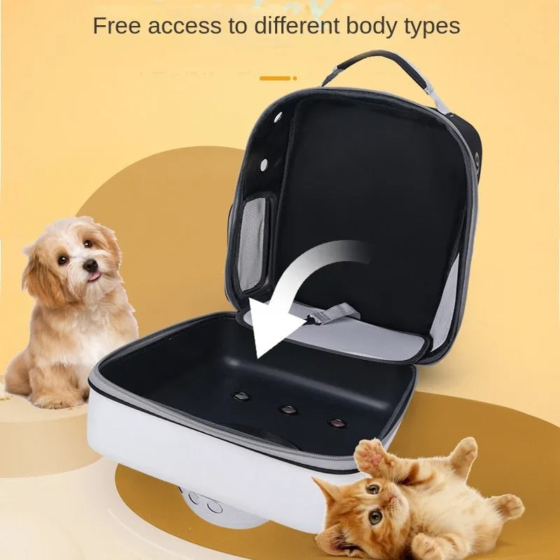 Stylish Breathable Portable Pet Carrier Backpack