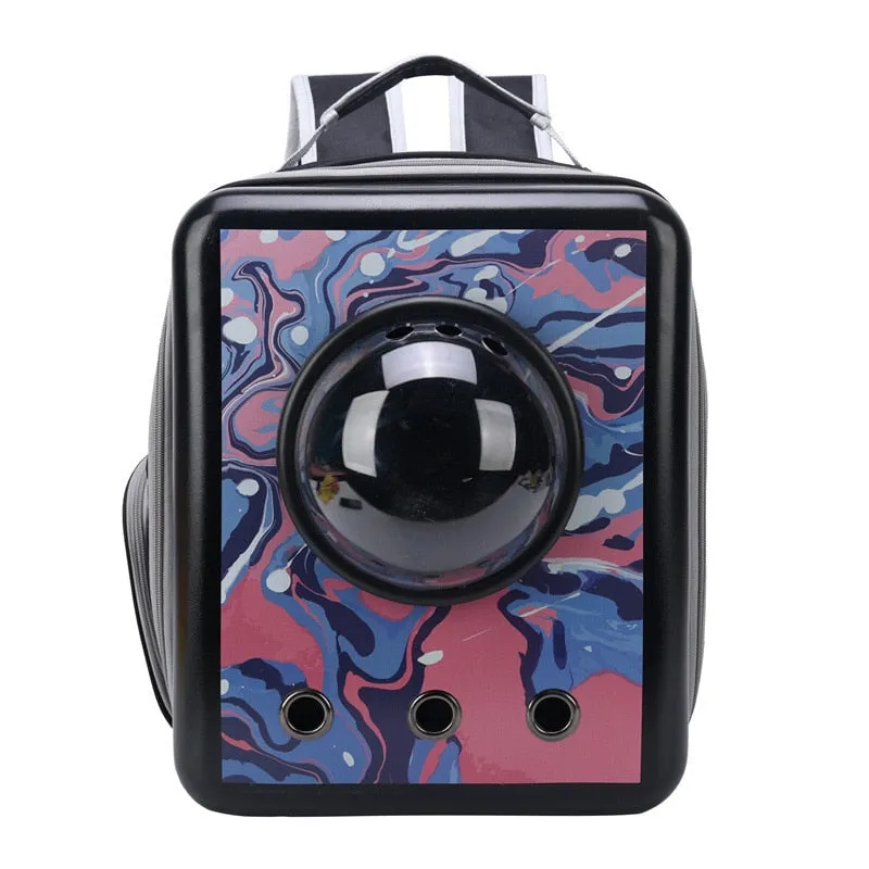 Stylish Breathable Portable Pet Carrier Backpack