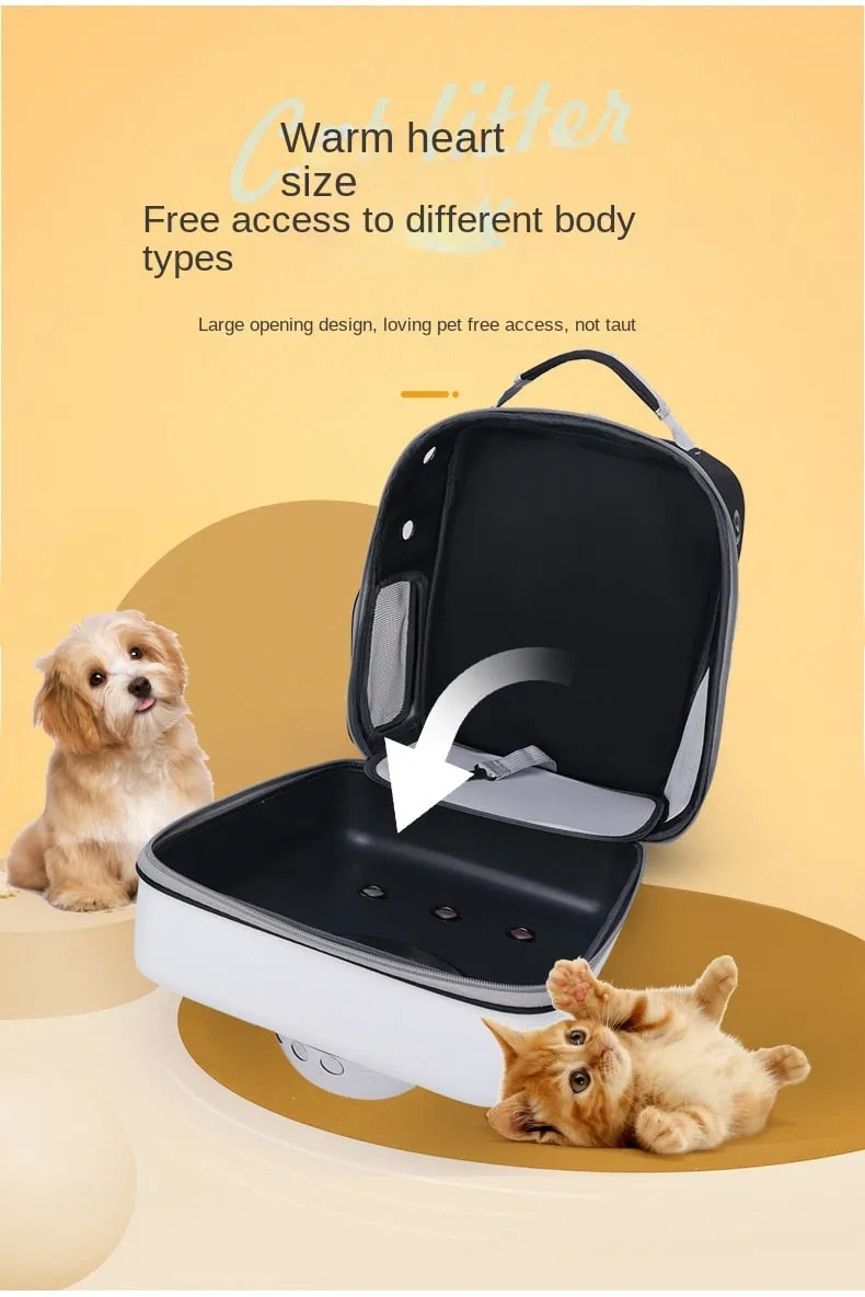 Stylish Breathable Portable Pet Carrier Backpack