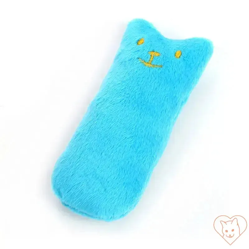 Teeth Grinding Catnip Chew Toy - Interactive Plush