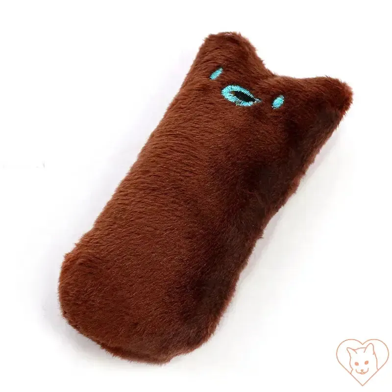 Teeth Grinding Catnip Chew Toy - Interactive Plush