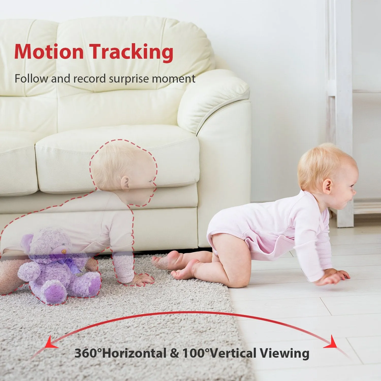 Victure SC220 1080P HD Baby Monitor Camera