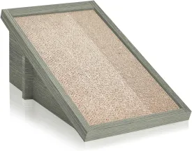 WAY BASICS Premium Cat Scratcher Incline Wedge Scratchy Ramp - Reversible zBoard Lasts 5X Longer (Free Silvervine Organic Catnip)